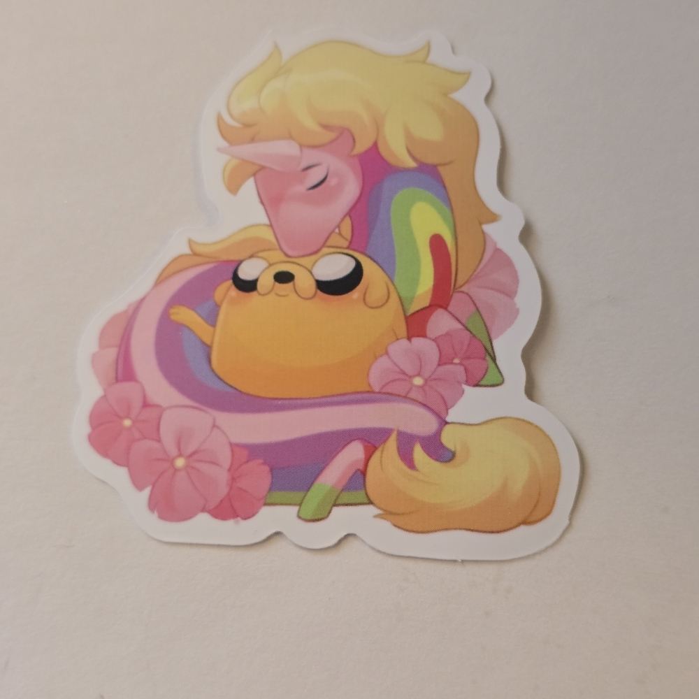10/$10 Adventure Time Sticker Design